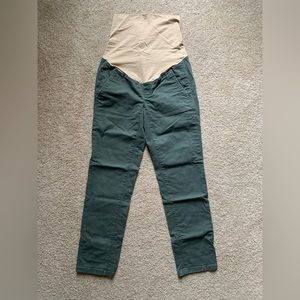 Loft Green Maternity Pants